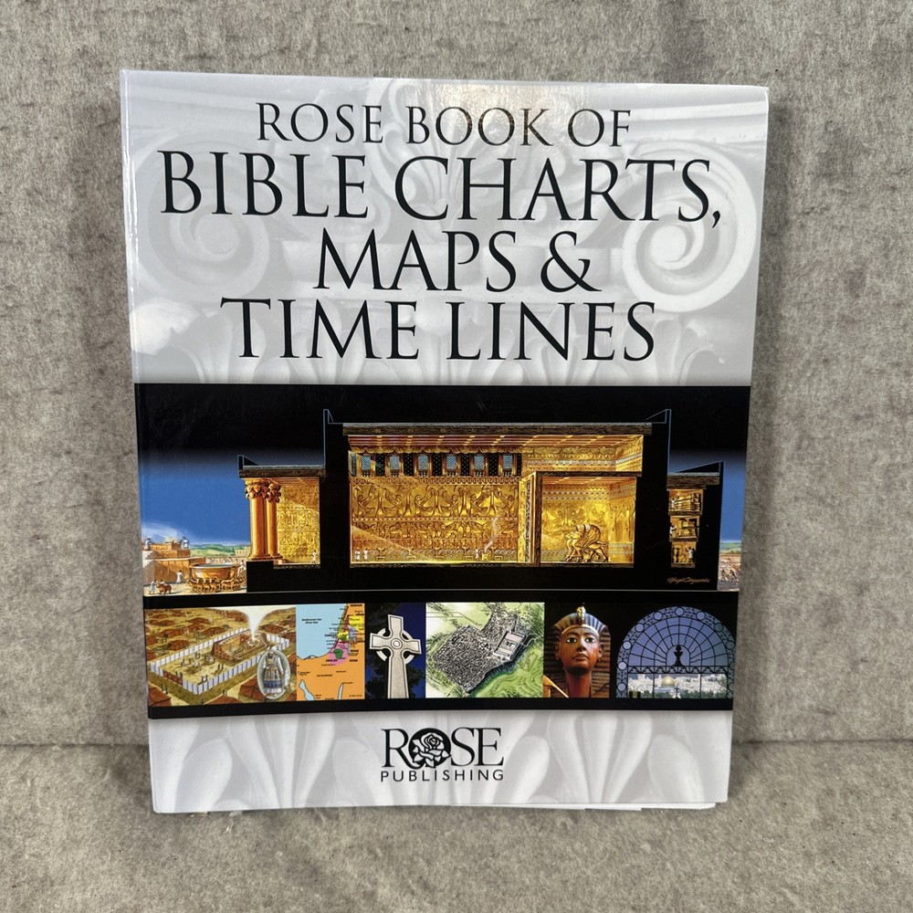 Rose Book of Bible Charts, Maps, and Time Lines – Spiral-bound