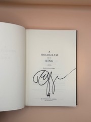 Hologram for the King Dave Eggers Signed 1st Edition Hardcover 2012 Novel