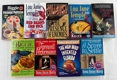 Lot of 9 Mystery Themed Novels Paperbacks Mixed Titles from St. Martin’s Books