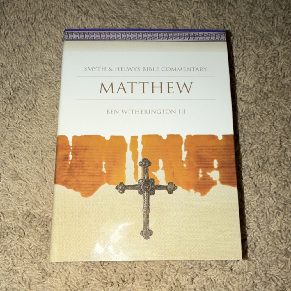Smyth & Helwys Bible Commentary Matthew Ben Witherington SHBC w/ CD Like New