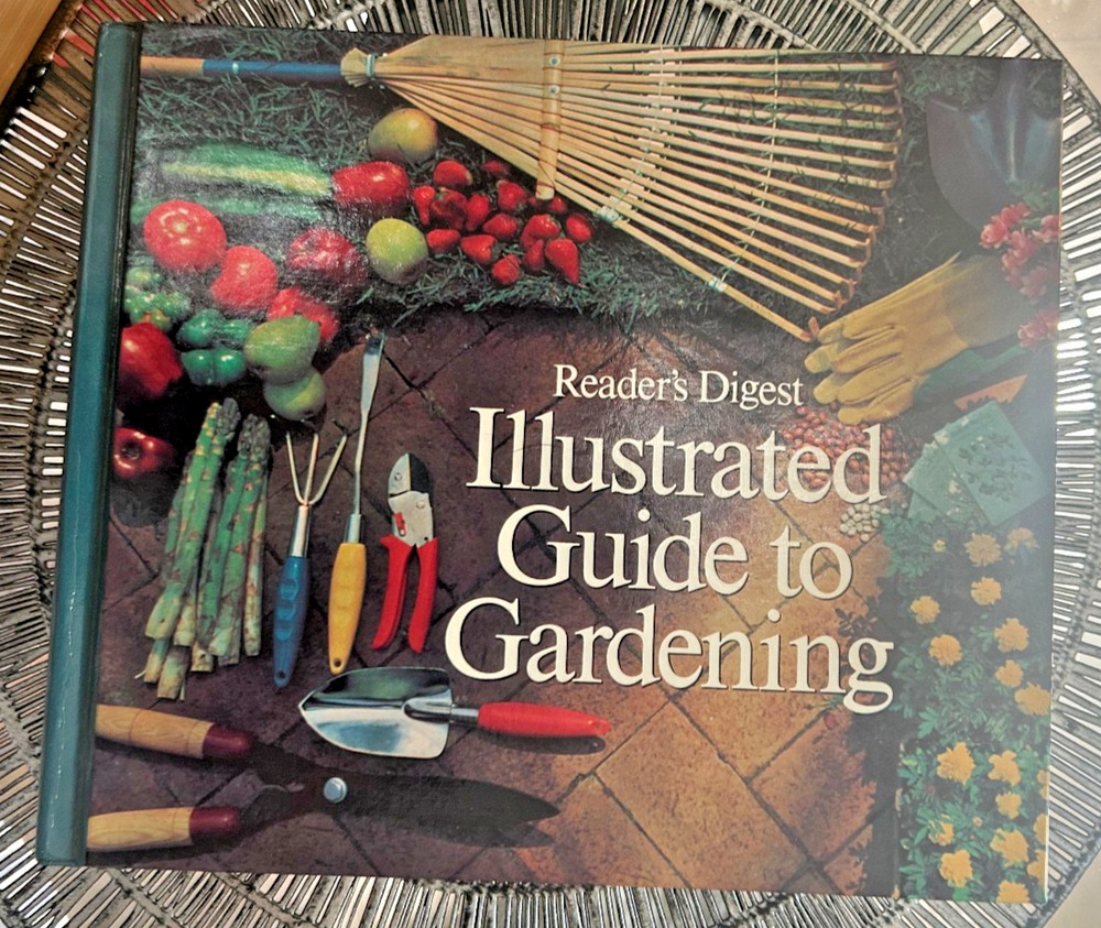 Vintage 1978 Reader’s Digest Illustrated Gardening 672 Pages Hardcover -NEW