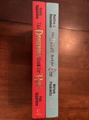 Book Lot- “The Daring Book For Girls” & The Dangerous Book for Boys” HC, illustr