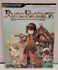 Rune Factory: A Fantasy Harvest Moon Nintendo DS Brady Games Strategy Guide Book