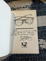 Signed! Through The Eyes Of A Champion Brian Burlsworth Story By Jeff Kinley