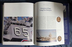 USS Enterprise CVA (N)/CVN-65 USN Aircraft Carrier Book by Dave McKay