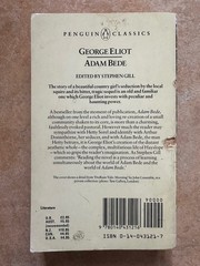 Adam Bede by GEORGE ELIOT (1985, Trade Paperback) Penguin Classics