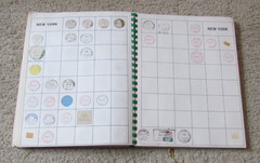1971 POSTMARKS An Album of United States of America Post Office Mark Some Stamps