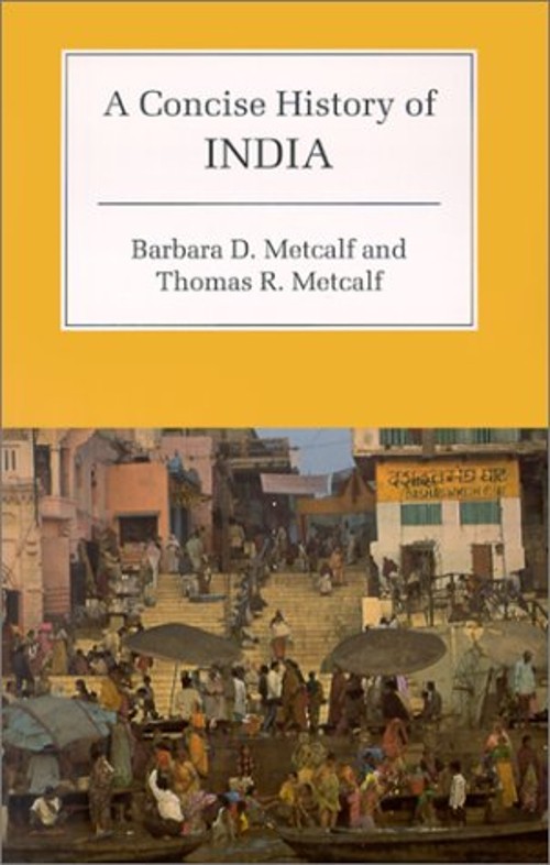 A Concise History of India Paperback Thomas R., Metcalf, Barbara