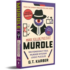 Murdle Puzzle Series 6 Books Set By G. T. Karber Murdle, Killer Marry Murdle