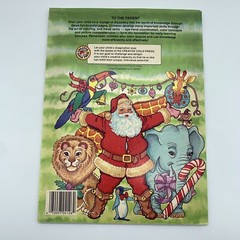 Vintage Coloring Books Lot 1980’s & 1990s Sesame Street Santa Animals NOS & USED