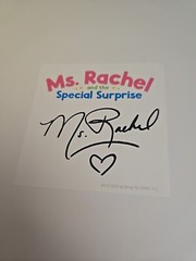 SIGNED MS. RACHEL And the Special Surprise: Encouraging Speech & Learning 🆕 ✅