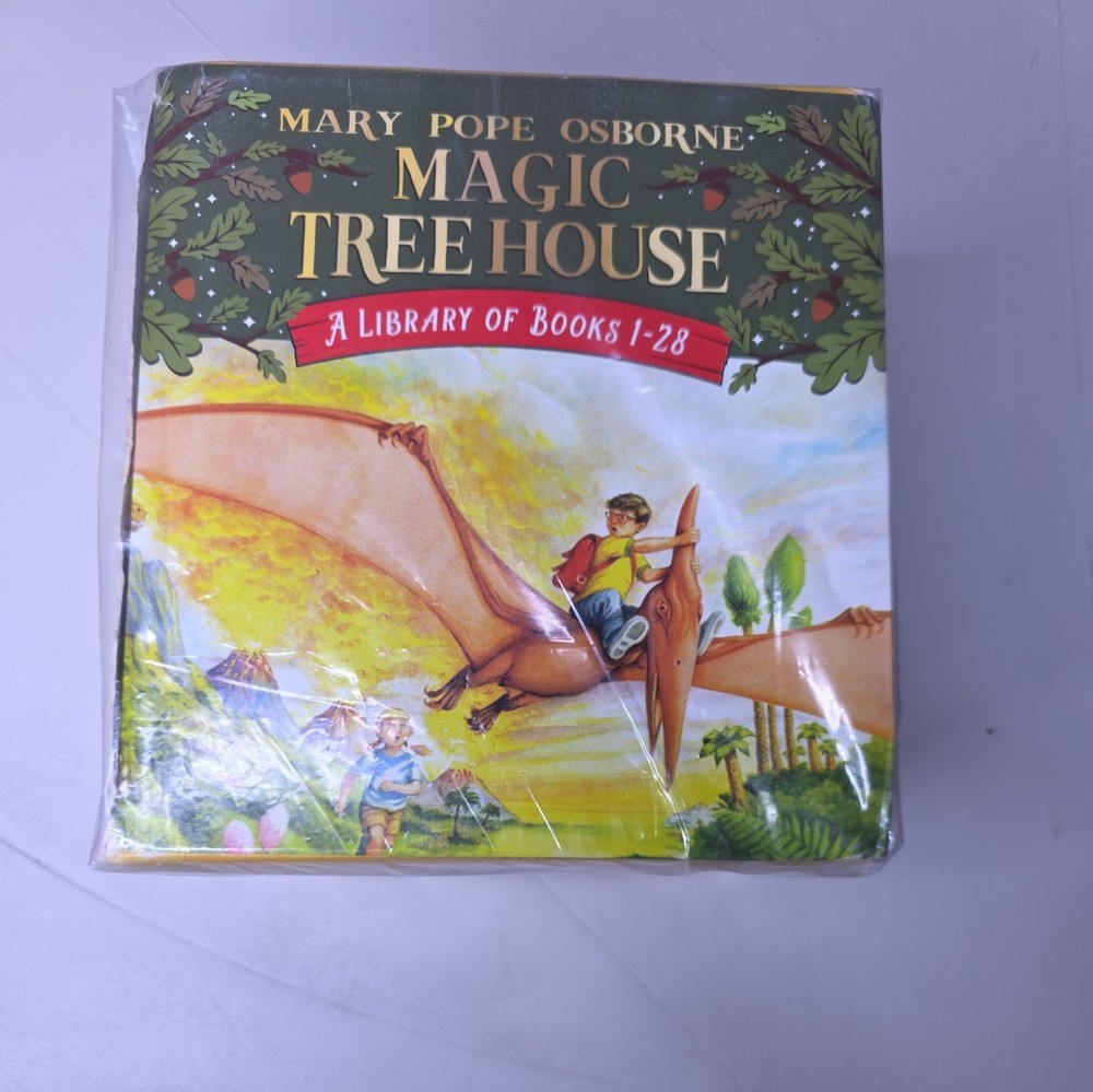 Mary Pope Osborne Magic Tree House Series Box Set Books Illustrated (Missing 20)