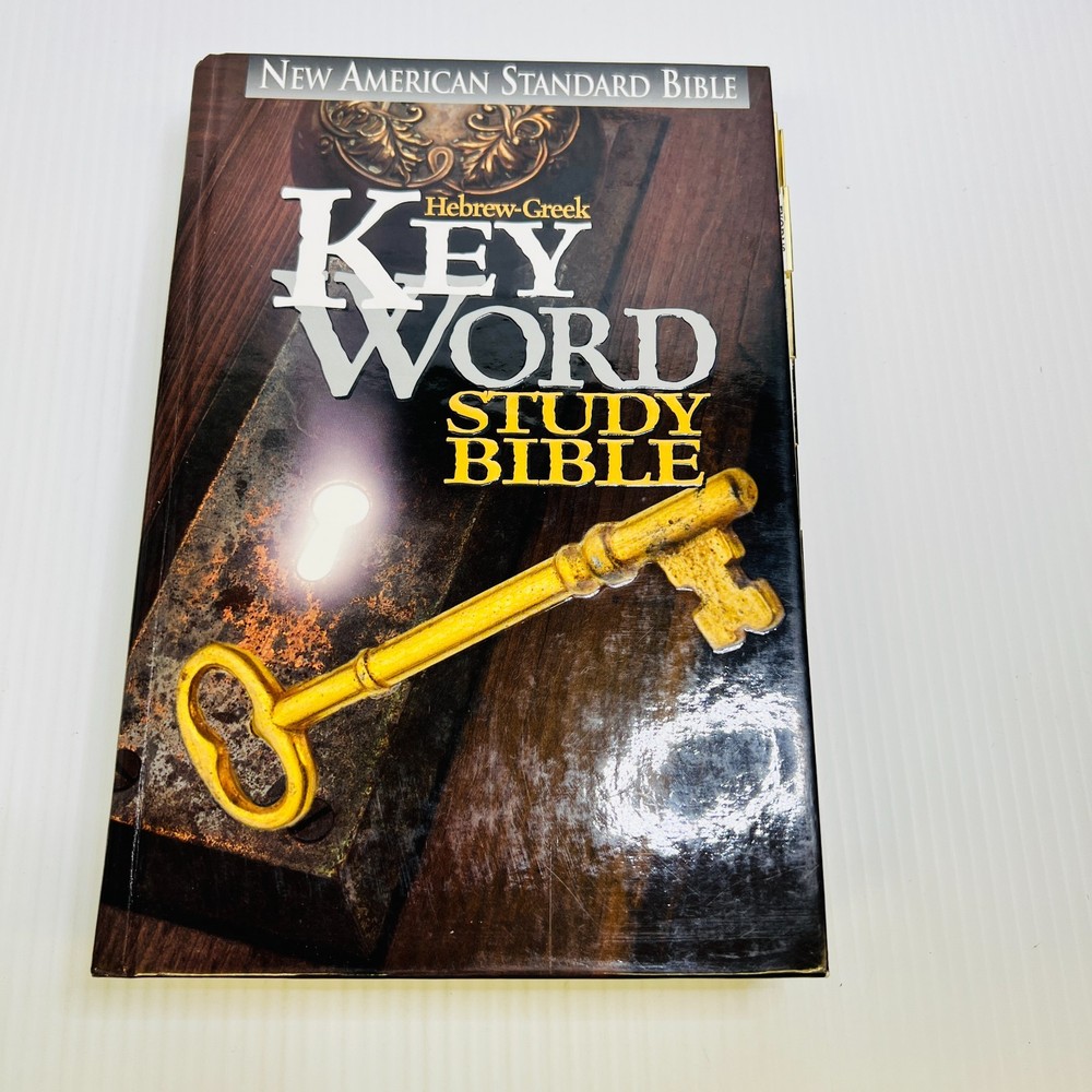 NASB Hebrew-Greek Key Word Study Bible – Hardcover AMG Publishers