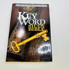 NASB Hebrew-Greek Key Word Study Bible – Hardcover AMG Publishers