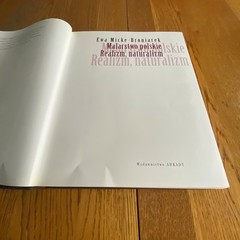 Malarstwo Polski Realizm Naturalizm Ewa Micke-Broniarek Hardcover Polish