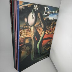 Coffee Table Artist Books PB 6ea Picasso Rembrandt Van Gogh Dali Leonardo Michae