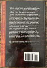 Myaamia neehi peewaalia aacimoona neehi aalhsoohkaana (Myammia & Peoria Narrativ