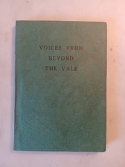 Voices From Beyond The Vale 1928 Antique Spiritualist Afterlife Occult Book Rare