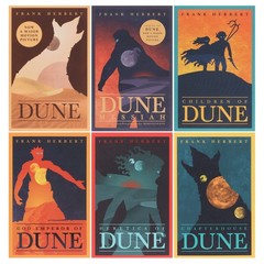 Dune Series By Frank Herbert 6 Books Collection Set – Fiction – Paperback