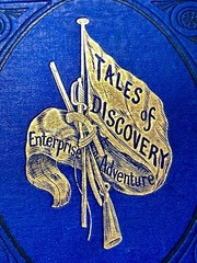 1865 Fine Victorian Cobalt Blue Gilt Decorative Binding AEG Exploration 4 Illust