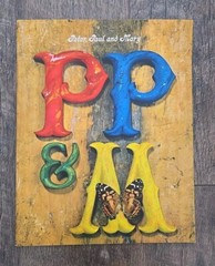 VTG 1964 Peter, Paul And Mary Paperback Book Photos History 13″ X 10″ 32 Pages