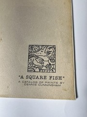 RARE Dennis Cunningham A SQUARE FISH Catalog of Prints 1981-1983 Oregon Artist
