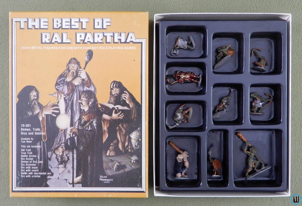Best of Ral Partha: 25mm Metal Figures (Demon Trolls Orcs Goblins) RP 10-301