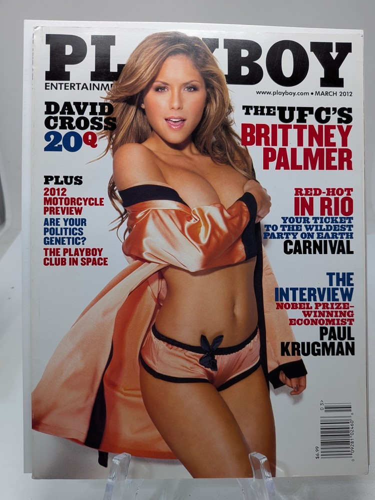 Playboy Magazine March 2012 🔥 CG Brittney Palmer 🔥 PM Lisa Seiffert 🔥