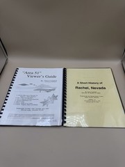 Rare Area 51 Viewer’s Guide 1995 + Rachel Nevada History 1996 Glenn Campbell