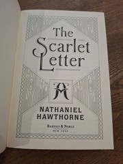 Scarlet Letter by Nathanial Hawthorne (2011, Hbk, Beautiful Edition!) B&N Exclus