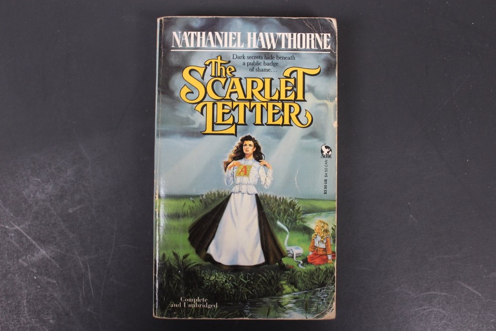 The Scarlet Letter Nathaniel Hawthorne 1987 Edition Classic American Lit Adde PB