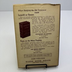 A Study of the Prophet of Micah Copass & Carlson 1950 HC Baker Book House