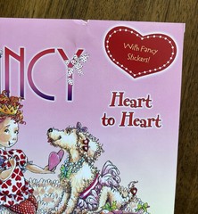 Fancy Nancy Book Series by Jane O’Connor Sticker Books-5 books