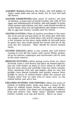 1922 The Mississippi Cook book 118 Pages