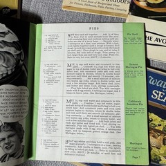 9 Vtg Cookbook Lot Pamphlets 1930s-1960s – Desserts Seafood Sunday Night Supper