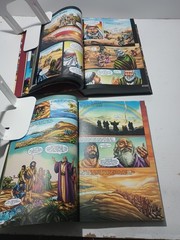 Lot Of 3 Children Books .The Action : Bible ,Devotional & Coloring Book.