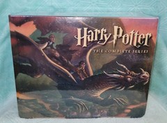 Harry Potter The COMPLETE SERIES JK Rowling Box Set Books & HOGWARTS NEW SEALED