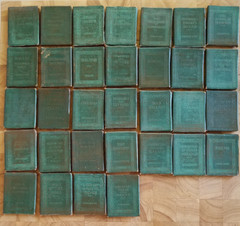 Antique Book Miniatures Little Leather Library Corporation, Set of 32 VG 1920’s