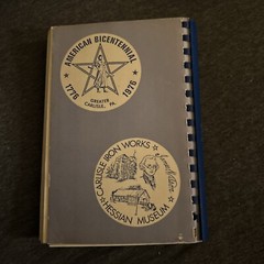 Carlisle Heritage ‘76 Cookbook A Bicentennial Collection 228 Pages Rare PA
