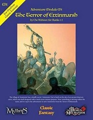 The Terror of Ettinmarsh: Classic Fantasy Adventure Module M1 – Che Webster
