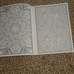 Mandalas Adult Coloring Book Paperback Illustrated Adults English