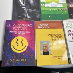 Miscellaneous Mix Of 7 Book Bundle Lot Assortment