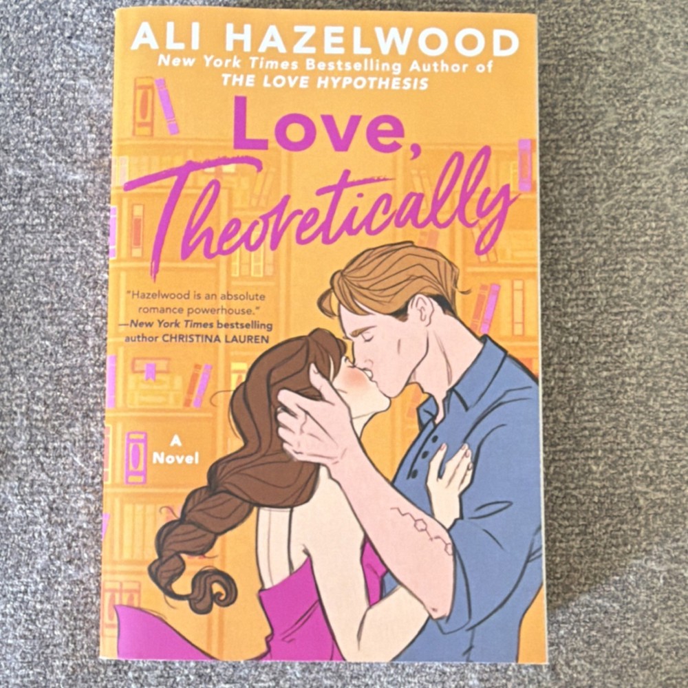 Ali Hazelwood Love, Theoretically Signed Paperback Berkley Romance 2023 Fiction