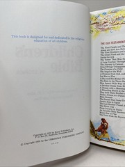 New Illustrated Children’s Bible in Stories Allen 1970 Gilt Edges Clean Pages