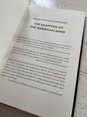 The Snapping of the American Mind HC Signed David Kupelian WND Books 2015