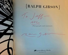 Ralph Gibson Ex Libris Photo Book First Edition 2001 PowerHouse SIGNED