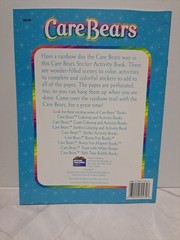 2003 Care Bears Sticker Activity Book Over The Rainbow Trail Fun Activities