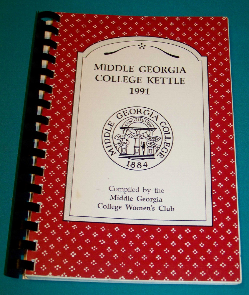 Middle Georgia College Cookbook 1991 Cochran, GA Georgia