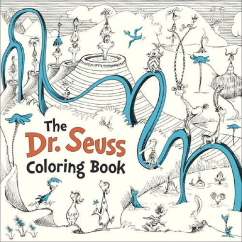 The Dr. Seuss Coloring Book – Paperback By Seuss, Dr. – GOOD