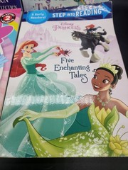 Step into Reading Early Readers Lot Of 5 Paperback Books FOR GIRLS